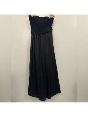Vera Wang White Bridal Strapless Dress Bridesmaid Size 10